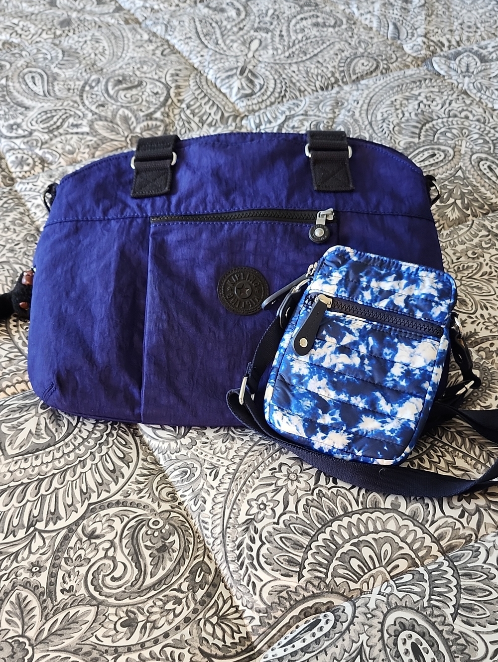 Kipling Digifly Laptop Crossbody w/Free Sondra Roberts Squared Crossbody Bag